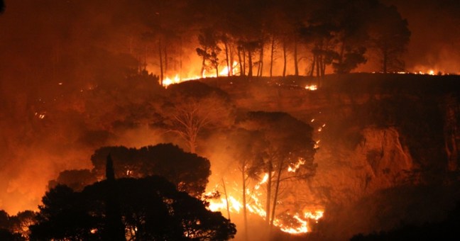 Una taglia sui piromani| Duemila euro per chi li fotografa