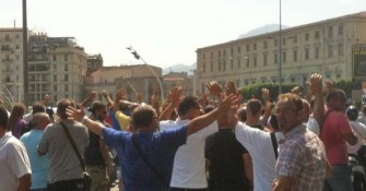 Gesip, operai ancora in piazza