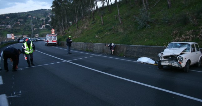 Incidente sulla Palermo-Agrigento| Un pensionato perde la vita