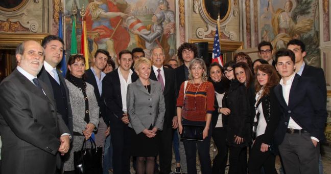 Ambasciatore Usa a Palermo| per “Junior Achievement”