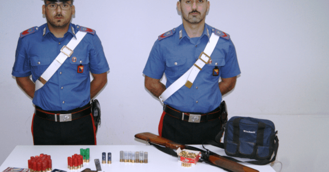 Sequestrato piccolo arsenale |Anziano ai domciliari