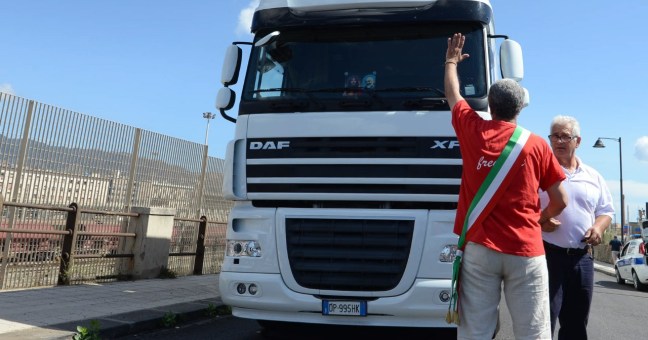 Accorinti contro i tir, atto II |Nuovo blocco a Messina
