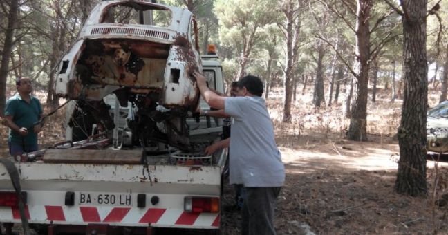 Riserva di Montepellegrino | Rimosse due carcasse d’auto