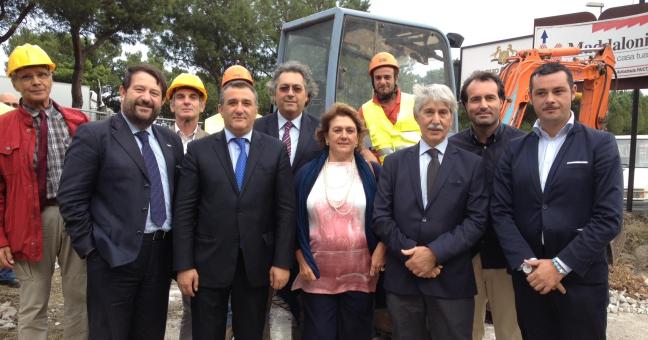 Metanizzazione a Ciaculli | Inaugurato il cantiere