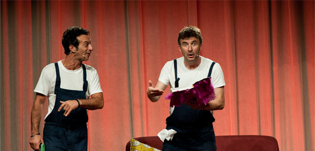 Ficarra e Picone celebrano i rosa | Standing ovation al cinema