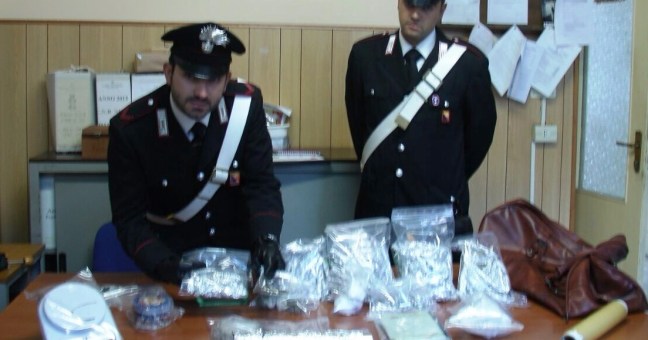 San Cristoforo, arrestato pusher |Sequestrata droga per 25.000 euro