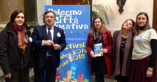 Patto educativo per Palermo| La firma a piazza Pretoria