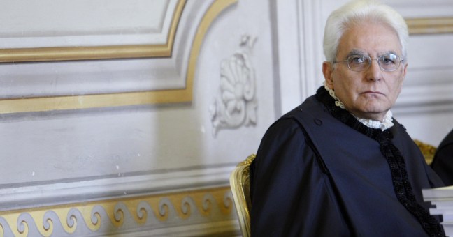 Mattarella in pole