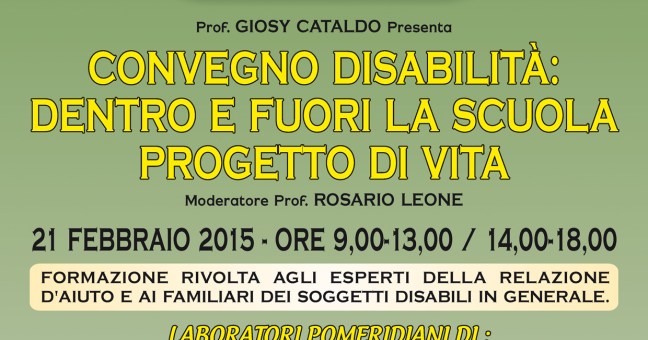 Disabilità in Sicilia |Convegno al Meli