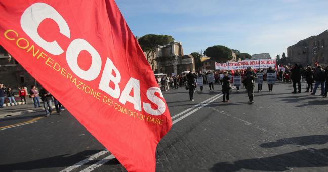 Regionali sul piede di guerra | I Cobas annunciano lo sciopero