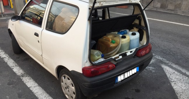 Gasolio di provenienza furtiva |Denunciato un 64enne