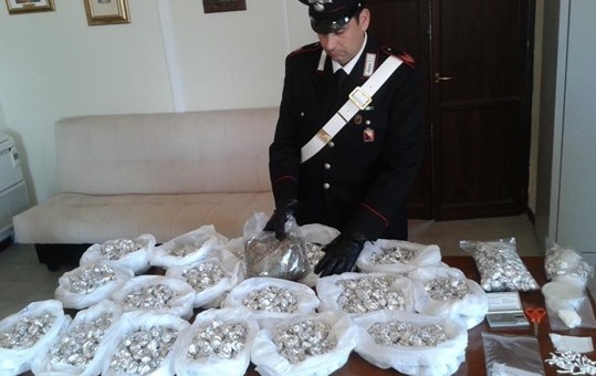Librino, droga per 25 mila euro |Carabinieri arrestano 4 persone