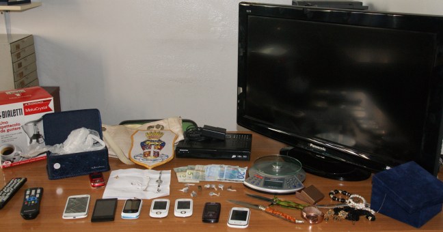 Arrestato sorvegliato speciale |Ritrovato il bottino di un furto