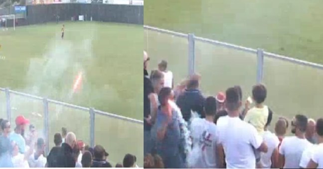 Digos, daspo per due tifosi del Catania |Fumogeni durante la partita VIDEO