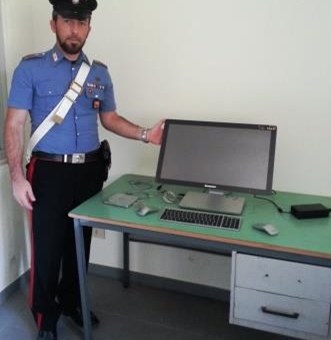Furto nella scuola Castiglione |Refurtiva rinvenuta a Librino