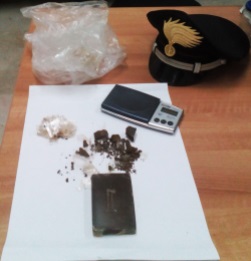 Riposto, arrestato |un 21enne per droga