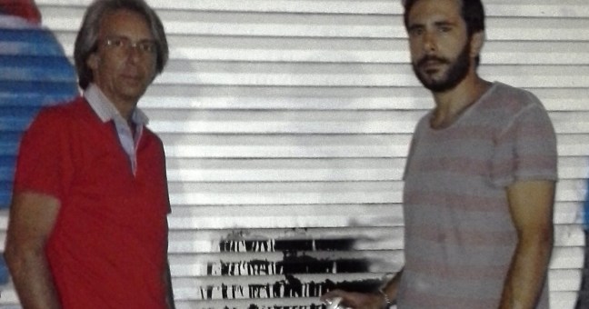 Piazzale Cannavò, ripulito |il murale insozzato a Ferragosto