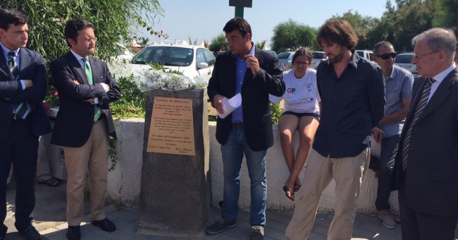 I migranti annegati alla Plaja | La commemorazione della tragedia
