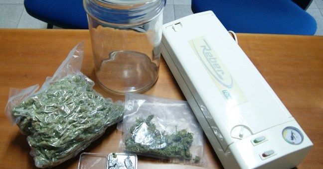 Marijuana “sotto vuoto” |Un brontese in manette