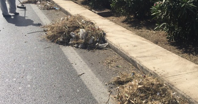“Pulizia in viale Regione| No al lancio della bottiglia”