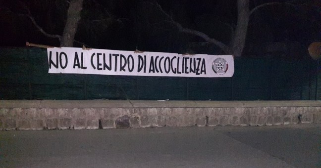 “Stop business dell’immigrazione” | La protesta di CasaPound