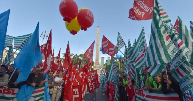 Sviluppo, lavoro e legalità |Anche a Catania sindacati in piazza