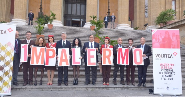 Volotea, secondo concerto di Natale| Festeggiato il milionesimo cliente