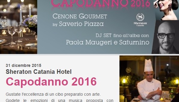Capodanno allo Sheraton |Con Paola Maugeri e Saturnino