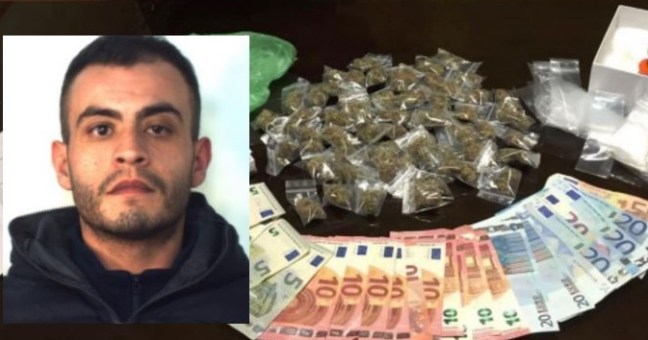 Azione antidroga a Picanello |Arrestato 31enne per spaccio
