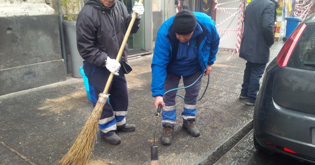 Cera lungo il percorso |Riaperta via Etnea