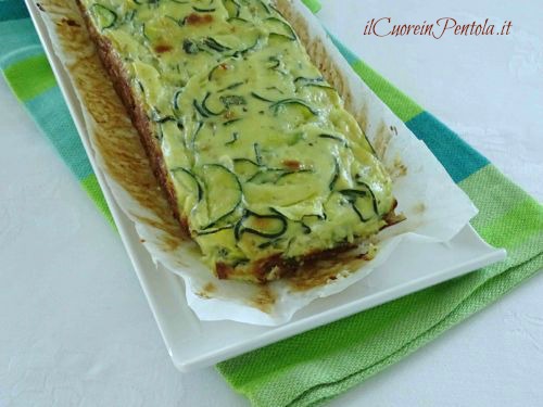 Ricetta Del Giorno Sformato Di Zucchine Live Sicilia