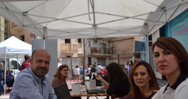 Torna Asp in piazza | Villaggio sanitario ad Altavilla