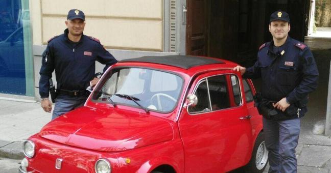 Trovata 500 d’epoca rubata | Ricettazione, meccanico denunciato