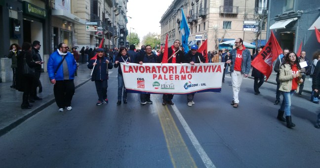 Almaviva, Lo Bello: “Bene la | sospensione dei licenziamenti”