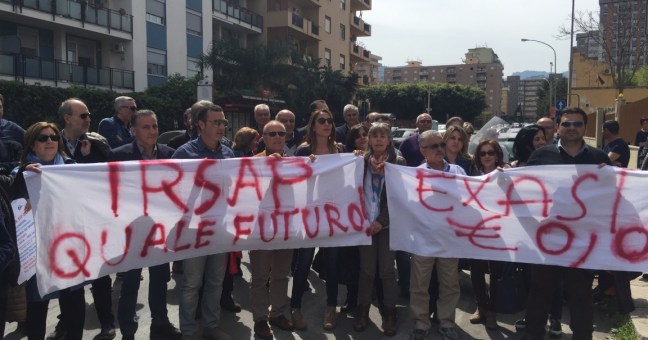 Senza stipendi da quattro mesi | Protestano i dipendenti Irsap