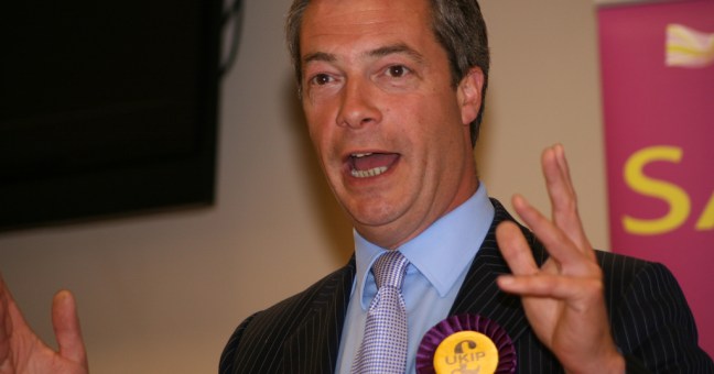 Farage con Trump | Insieme sul palco