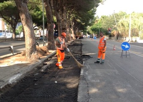 Operai al lavoro, nessuna coda| Viaggio in viale Regione