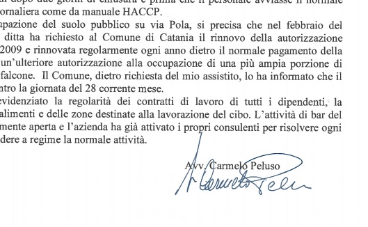 “Monfalcone Cafè” |Le precisazioni del legale