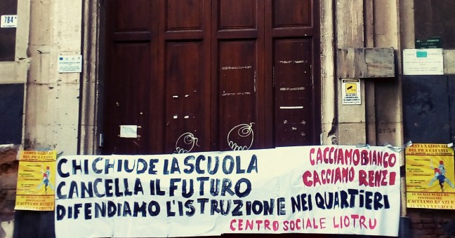 Luoghi abbandonati all’Antico corso |La protesta del centro sociale