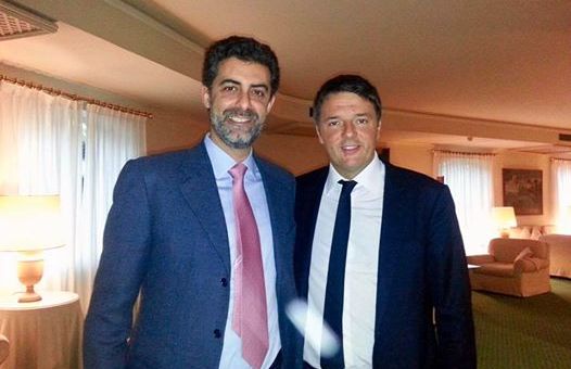 Renzi nella suite di Napolitano