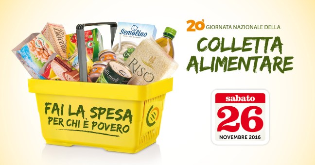 La spesa per chi ha bisogno |Sabato c’è la colletta alimentare