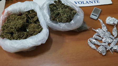 Rapina, armi e spaccio di droga |Gli arresti della Polizia