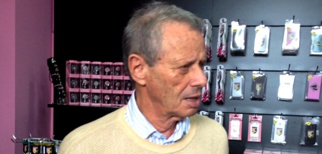 E Zamparini pianse | per Javier Pastore