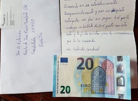 Va via senza pagare | Poi manda una lettera