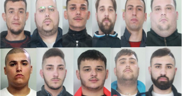 Assalti ai negozi d’abbigliamento |Undici arresti della Squadra Mobile