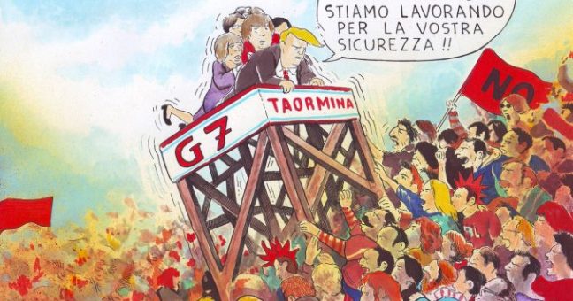 No al G7 di Taormina |Un altro mondo è necessario