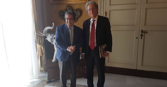 Enrico Morando a Catania |In visita a Palazzo degli Elefanti