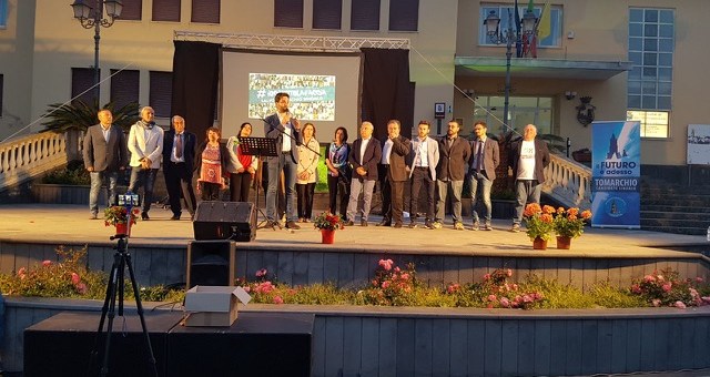 Primo comizio pubblico |per il candidato Salvo Tomarchio