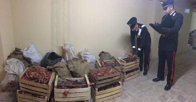 Rubati 600 chili di rame allo Zen | Arrestato un giovane di 24 anni