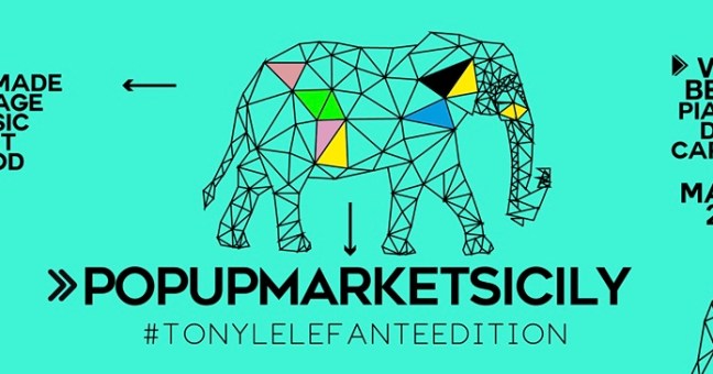 Al Pop Up Market arriva Tony |L’elefante buono di Villa Bellini